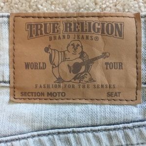 True Religion Men’s Moto Jeans 38 x 34 nearly new